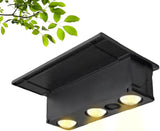 Solar Fence Lights | Automatic Decorative Waterproof Lamp | Stairs Solar Lights - for Outdoor Garden Yard Patio | Lumora