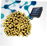 1Pc Solar LED String Lights Outdoor LED Beads Decorative Lights for Garden Lawn Tree Warm White Solar String Lights | Lumora