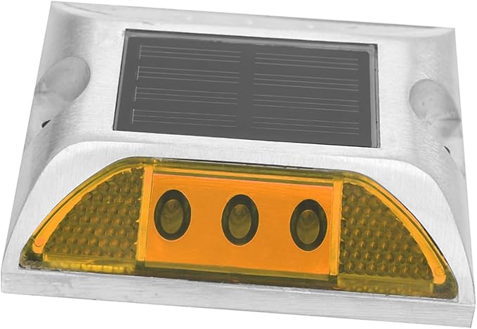 LED Solar Power Ground Marker Lights, Outdoor Driveway Road Spike Lamp, Solar - Powered LED Ground Light with 1000m | Lumora