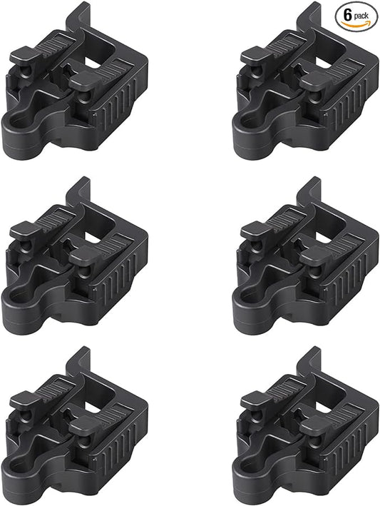 EDISHINE 6-Pack Low Voltage Wire Connector, Landscape Lighting Cable Connectors Waterproof for Landscape Lighting/Pathway Light/Spotlight, 10/12/14/16/18 Gauge Cables Compatible,UL Listed (6)