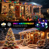 Chuya Christmas Tree Lights Outdoor Indoor String Lights,1000LED 328FT