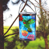 Hanging Solar Lantern Outdoor Decorative Waterproof LED Solar Hummingbird Lights Tabletop Lamp for Outdoor Patio | Lumora