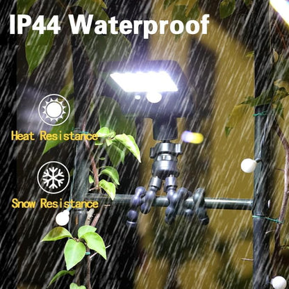 Solar Lights Outdoor with Octopus Mount - Motion Sensor Outdoor Lights with Remote Control Outdoor Solar Lights for Yard, Outdoor Security Lights for Deck Fence Garden Camping Patio (1 Pack)