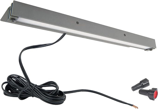 WAC Landscape Lighting, Hardscape 12in LED 12V Strip Light with Quick Release and 2-CCT 2700K-3000K in Graphite