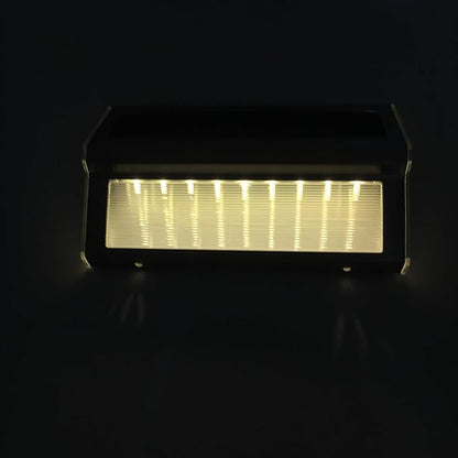 Generic Solar LED Lighting for Outdoor Stair Step Fence Wall Courtyard Lawn Path Cordless lamp