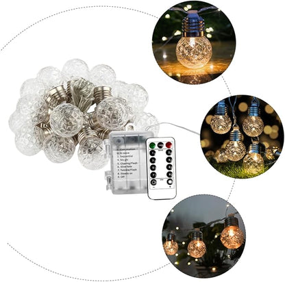 DOITOOL Pineapple String Light Led Fairy Light Bulbs Outdoor Indoor Decor for Weddings Festivals and Parties Brighten up Your Space Charming Pineapple Design