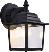 Outdoor Lamp Post Light Wall LED Outdoor Mounted Porch Retro Wall Light Black Rustic Loft Antique Wall Lamp Edison | Lumora