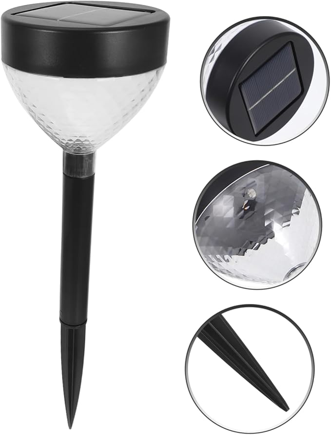 TEHAUX Solar Pathway Lights Led Color Changing Solar Lanterns for Outdoor Garden Lawn and Patio Decor Enchanting Atmosphere Sustainability