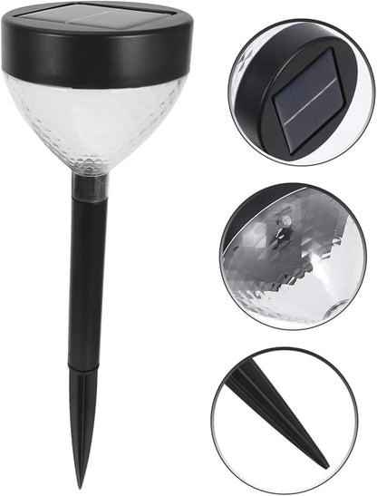 TEHAUX Solar Pathway Lights Led Color Changing Solar Lanterns for Outdoor Garden Lawn and Patio Decor Enchanting Atmosphere Sustainability