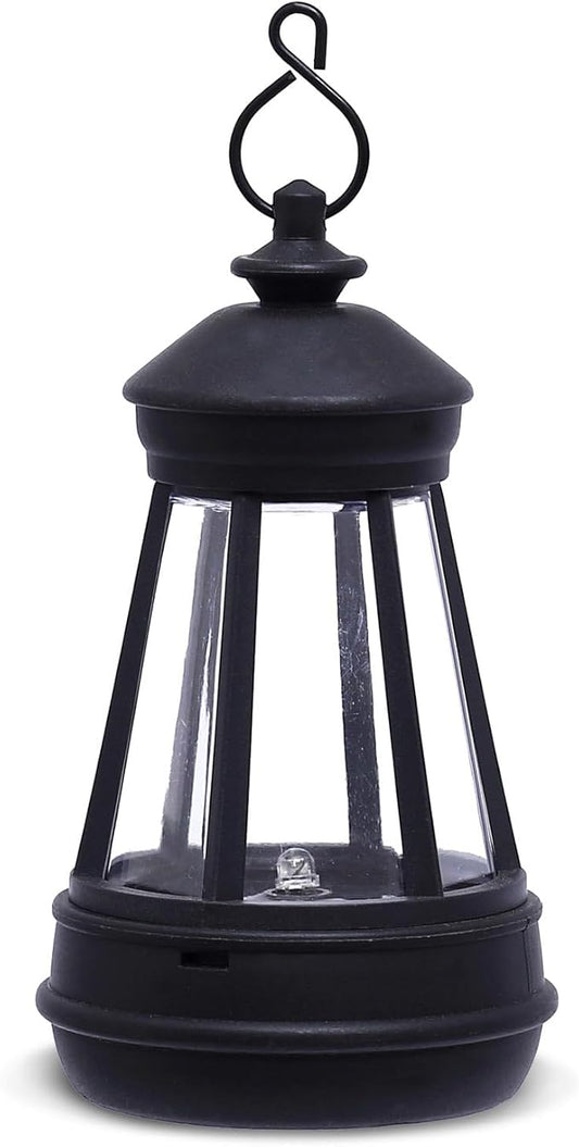 Solar Outdoor LED Hanging Lantern Light Garden Accessories Waterproof Rplacement Solar Light Parts Decor Lamp for Outdoor Statues DIY Fairy Garden Patio Lawn Yard Pathway Porch(Lantern)