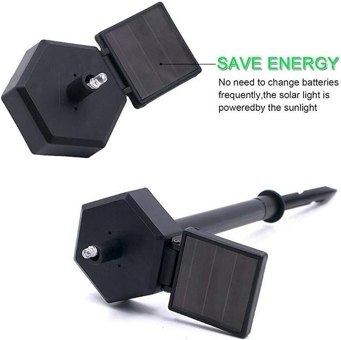 2 Packs Outdoor LED Owl Ground Plug-in Lawn Lamps, Solar Garden Stake Light, Courtyard Ground Solar Energy | Lumora