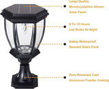 Kendal Solar Post Lights Outdoor, Waterproof Fence Solar Powered Pillar LED Light, Solar Deck Post Lights | Lumora