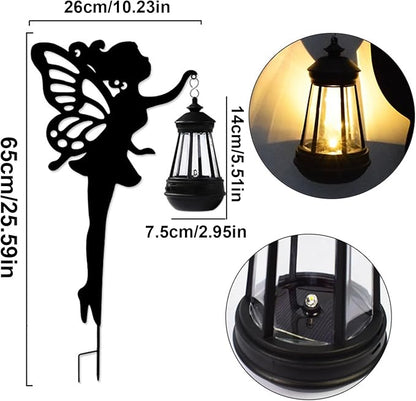 Garden Sticks – Solar Powered Lantern Figurines, Decoration for Garden, Back, Patio, Path, Lawn, Outdoor Decoration and Christmas