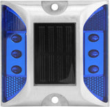 LED Road Reflector,Solar Power Ground Marker Lights,Waterproof Outdoor Driveway Road Highway Spike Lamp,Road Ground | Lumora