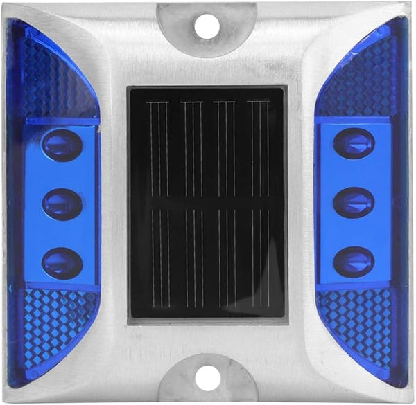 LED Road Reflector,Solar Power Ground Marker Lights,Waterproof Outdoor Driveway Road Highway Spike Lamp,Road Ground | Lumora