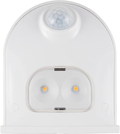 Energizer LED Motion-Activated Security Light, Battery Operated, 40 Lumens, Wireless, Indoor/Outdoor, Over-The-Door, Ideal for Entryway, Porch, Patio, Basement, Shed, Garage, 38184