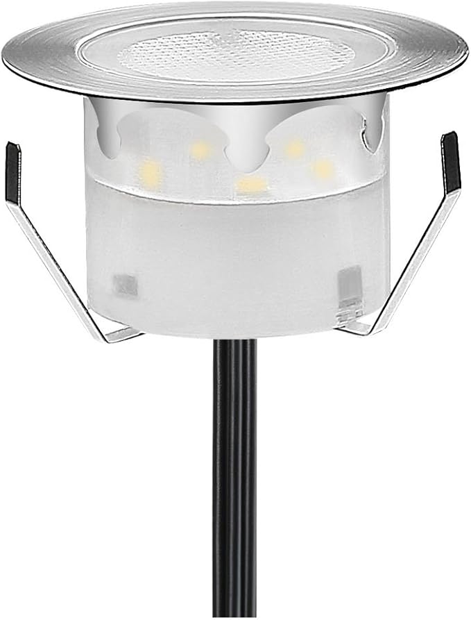 1 Pack Low Voltage LED Deck Lighting Kit Stainless Steel 0.2W~0.5W Waterproof Outdoor Yard Garden Decoration Lamps | Lumora