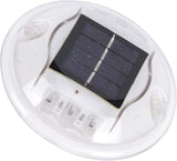 JEOZBM Solar Driveway Lights, Outdoor LED Solar Pathway Lights, Round Solar Deck Lights Step Markers Light for | Lumora