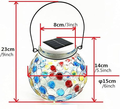 Garden Solar Lights Multi-Color Changing LED Flower Stake Light Decorative Landscape Lawn Yard Outdoor Lights Lamp Body Diameter 15mm/6inch Height 14cm/5.5inch