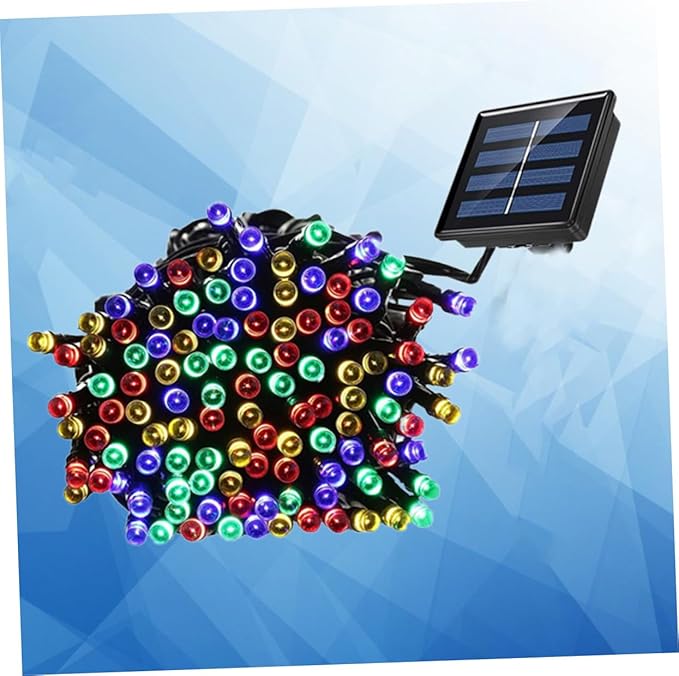 Solar Powered LED String Lights Beads Multi-Color Decorative Lamps for Garden Patio Lawn Outdoor Festive Lighting | Lumora
