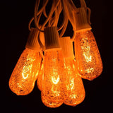 Hometown Evolution, Inc. Gold Outdoor Patio String Lights (10 ft, ST40 Gold Bulbs - White Wire) | Lumora