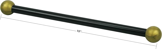 Solus SCA-335BK 15" Aluminum Cross Arm Ladder Rest for Outdoor Lamp Posts and Poles, Easy to Mount, Maintenance | Lumora
