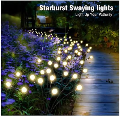 LED Solar Garden Lamp: Magical and Long-Lasting Outdoor Colors (6, Multicolor)