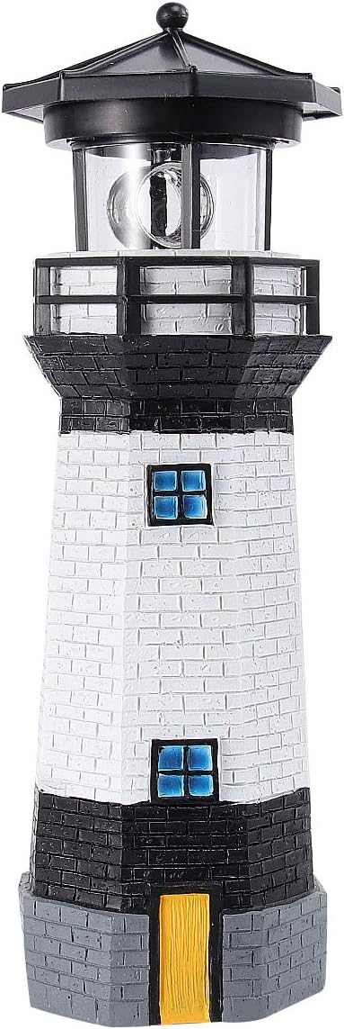 1pc Outside Solar Lights Well Covers for Garden Solar Light Lighthouse Lawn Ornament Lamp Lights Outdoor Garden | Lumora