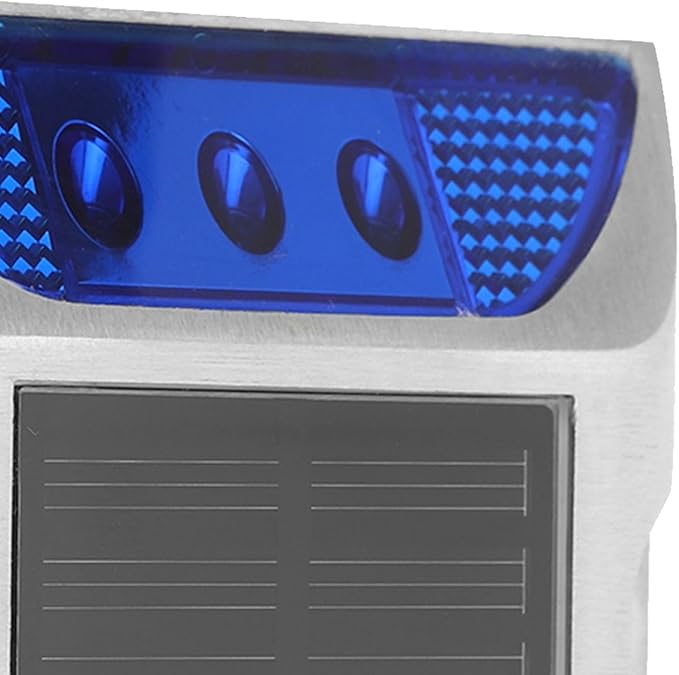 LED Solar Power Ground Marker Lights, Outdoor Driveway Road Spike Lamp, Solar - Powered LED Ground Light with 1000m | Lumora
