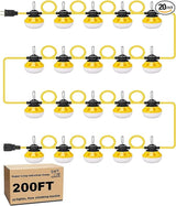 200FT Construction LED String Lights, Industrial Grade Best for Construction Sites, Renovation, Patio, Mine cave | Lumora