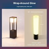 Outdoor Pathway Lights, Color Changing Walkway Lights, Waterproof Landscape Path Lights, APP/Control Box/Remote | Lumora