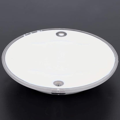 Round LED Solar Pathway Lights, IP68 Waterproof Driveway Markers, Solar Powered Deck Lighting - Super Bright LEDs, Durable Design, Ideal for Garden and Landscape