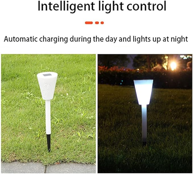 Solar Pathway Lights Solar Lights Outdoor Garden Decorative Waterproof Solar Powered LED Landscape Lighting for Lawn Patio Yard Walkway Driveway 3 Pack