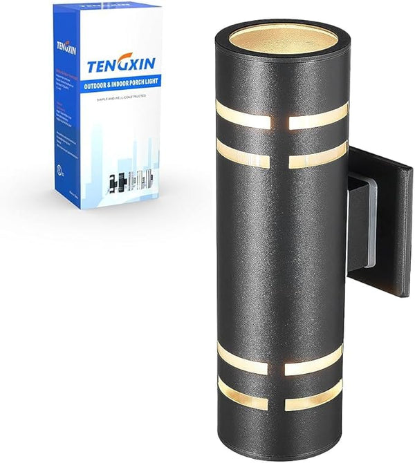TENGXIN Outdoor Wall Sconce, Waterproof Wall Light Fixture,Porch Light,Wall Mount Light, Stainless Steel 304 | Lumora
