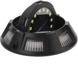 NUOBESTY 4Pcs Solar Ground Lights Outdoor Patio Pathway Landscape Lighting with Rotatable Side Glow Design Easy | Lumora