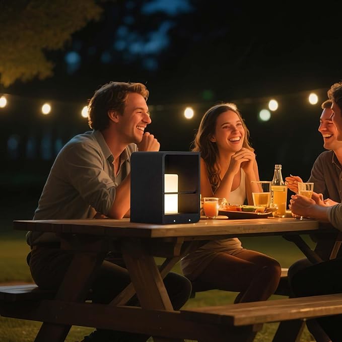 Solar Lanterns Outdoor Waterproof, Patio Lights with 3000K LED, Outdoor Lights Solar Powered with Remote Control, Floor Lamp for Garden, Yard, Deck, Backyard, Porch and Landscape Lighting