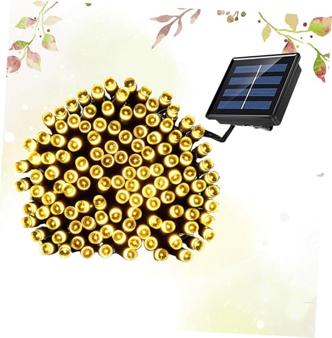 VILLCASE Solar String Lights Outdoor Warm White LED Lamp for Garden Patio Lawn Tree Decoration Energy Saving Solar | Lumora
