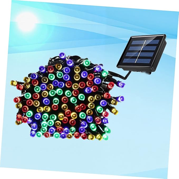NUOBESTY Led Bead Solar String Lights for Outdoor Decor Patio Garden Wedding Christmas | Lumora