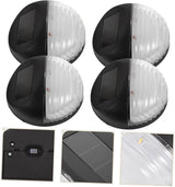 ARTIBETTER Solar Pathway Lights 4 Pack Solar Powered Outdoor Stairs Fence Garden Security Lamps | Lumora