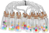1pc Creative Wish Bottle String Light Led Colorful Decorative Lamp for Indoor and Outdoor Scene Decor Battery | Lumora