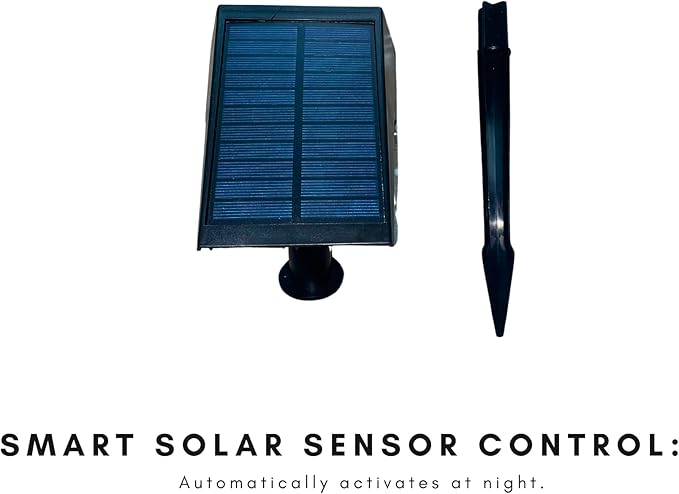 Solar Outdoor Lights, 4-Pack Super Bright LED Spotlights, Waterproof Garden Path Lights, Yard & Landscape Lighting | Lumora