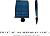 Solar Outdoor Lights, 4-Pack Super Bright LED Spotlights, Waterproof Garden Path Lights, Yard & Landscape Lighting | Lumora