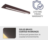 WAC Landscape Lighting, Hardscape 12in LED 12V Strip Light with Quick Release and 2-CCT - Outdoor Path Light | Lumora