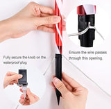 10 Pack Christmas Candy Cane Lights, 15 inch Tinsel Christmas Candy Cane Pathway Lights with 8 Modes & Timer for | Lumora