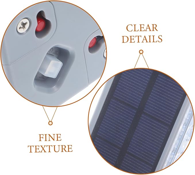 STOBAZA Solar Step Light Outdoor Sturdy Triangle Led Garden Pathway Lights