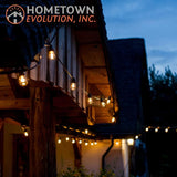Hometown Evolution, Inc. E26 Commercial String Lights with 16 Gauge Wire (50 Foot 25 - Outdoor Security Flood Light | Lumora
