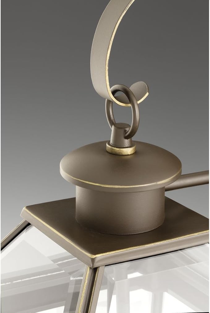 Progress Lighting P6616-20 Burlington Two-Light Med Wall Lantern, Oil Rubbed Bronze