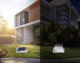 Solar Ground Lights 8 LED Disk Light Solar Powered Outdoor in-Ground Lights for Outdoor Garden Lawn Yard Walkway | Lumora