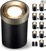 Gardenreet 12V Well Light - Brass Electric Low Voltage Ip65 Waterproof In-Ground LED Landscape - Outdoor Path Light | Lumora