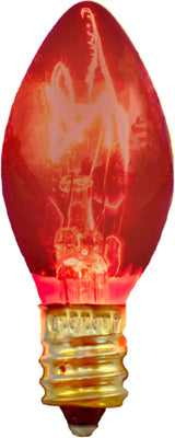 EST. LEE DISPLAY L D 1902 Indoor ＆ Outdoor String Light C7 Ceramic Christmas Steady Replacement Bulbs Halloween | Lumora